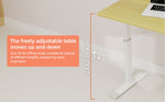 Height Adjustable Study Desk for Home Office workspace desk setup
