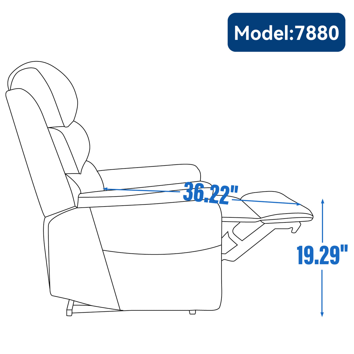 Dual-Motor Power Lift Heat & Massage Recliner detail image 70