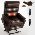 Dual-Motor Power Lift Heat & Massage Recliner detail image 20