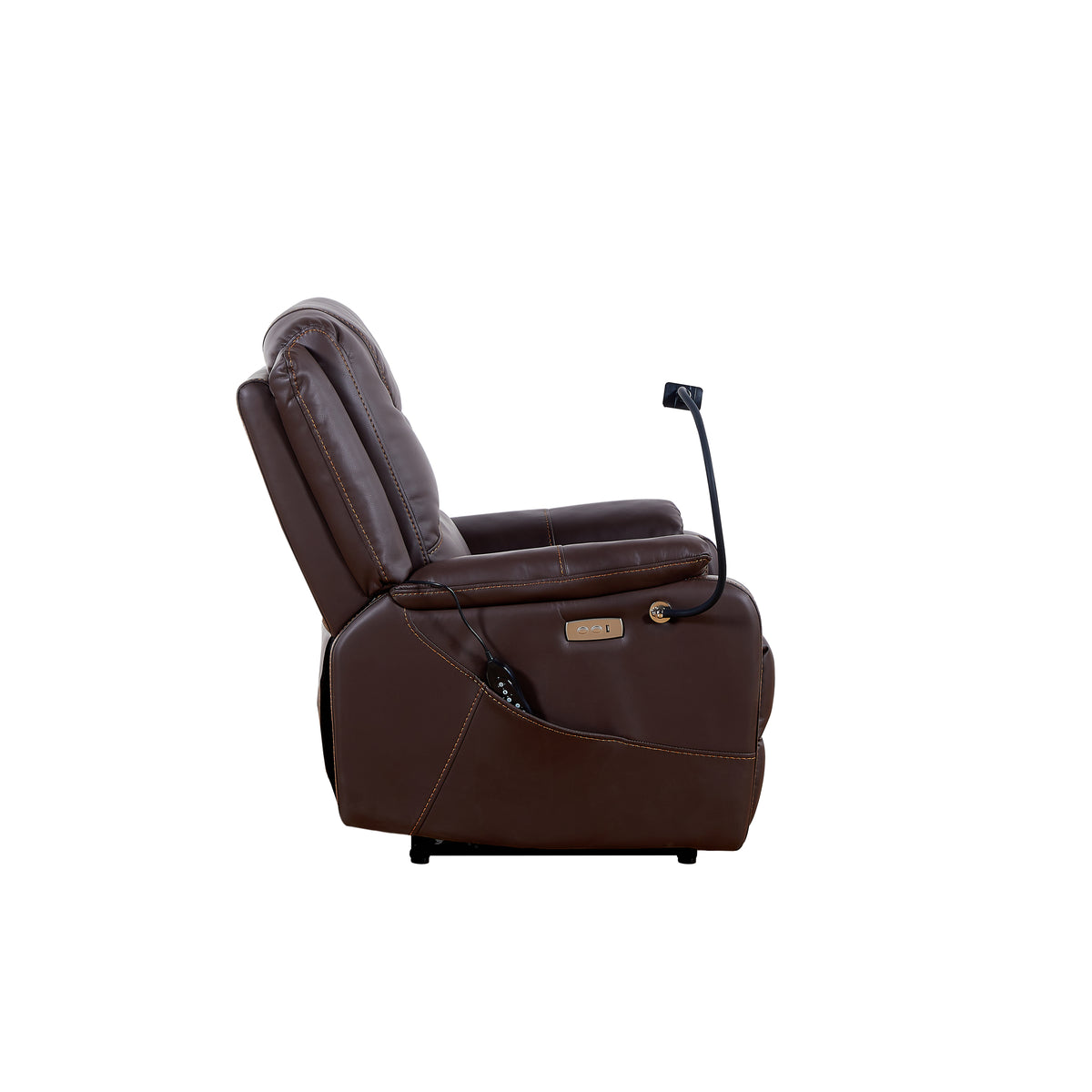 Liyasi Zero Gravity Power Recliner with Massage, Heat & Phone Holder detail image 6