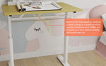 Height Adjustable Study Desk for Home Office workspace desk setup