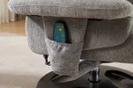 Ergonomic Recliner Chair with Ottoman - 360° Swivel Massage Lounge detail image 80