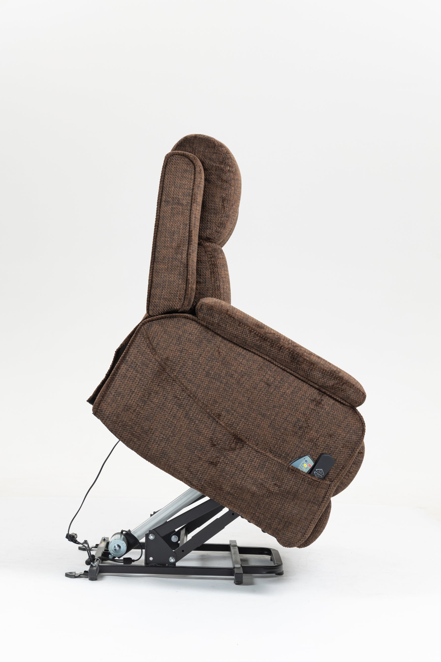 Oversized Lay Flat Recliner with Heat and Massage, Extended Footrest, Cup Holderr detail image 9