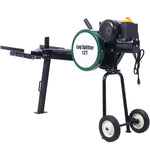 12-Ton Portable Electric Horizontal Log Splitter for workshop, garage, storage, or utility use
