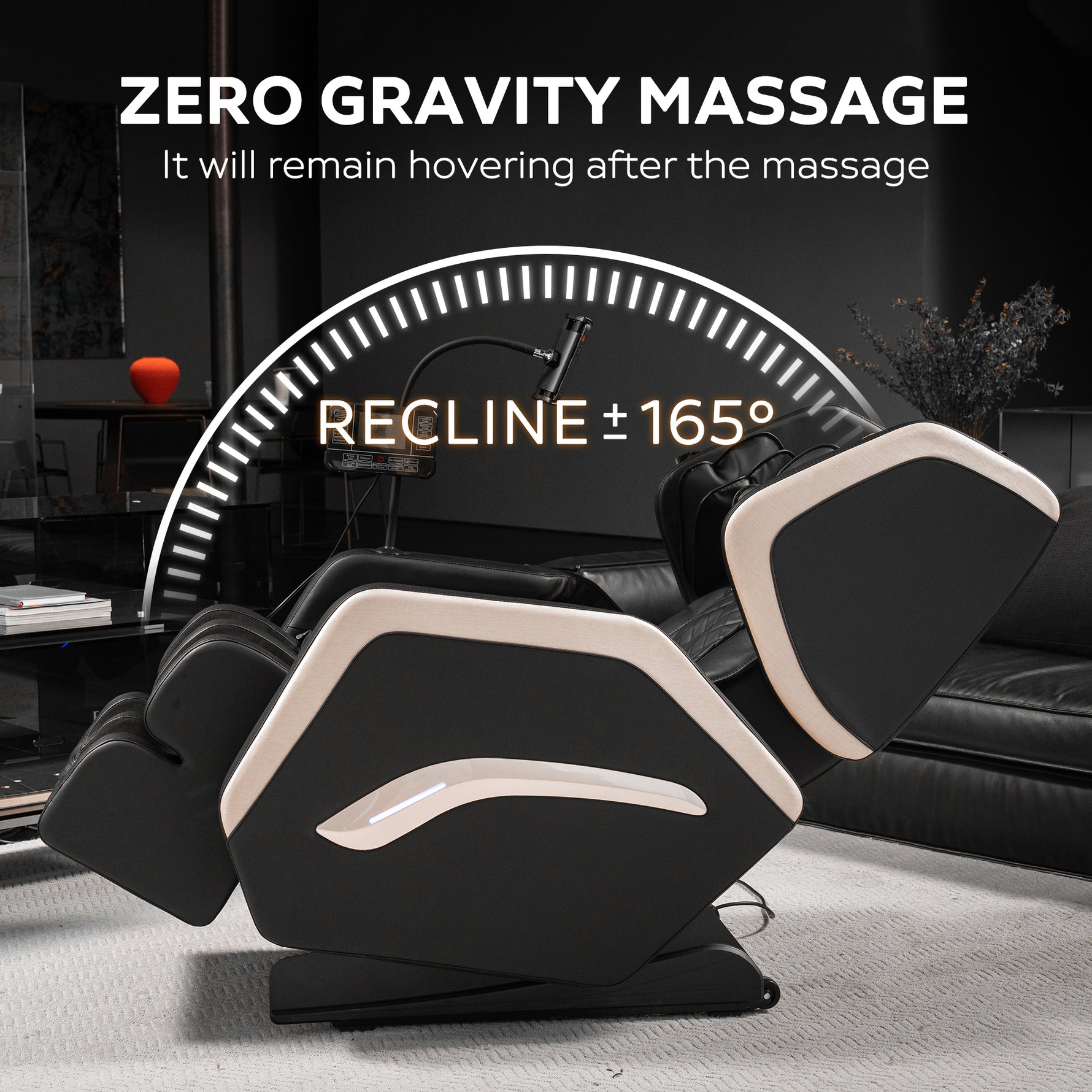 Zero Gravity Massage Recliner with Full-Body Air Pressure detail image 7