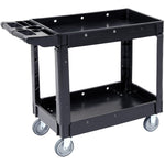 Heavy-Duty Rolling Utility Service Cart with 360° Swivel Wheels for workshop, garage, storage, or utility use