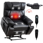 Dual-Motor Power Lift Recliner with Heat & Massage, 350 lb Capacity detail image 35