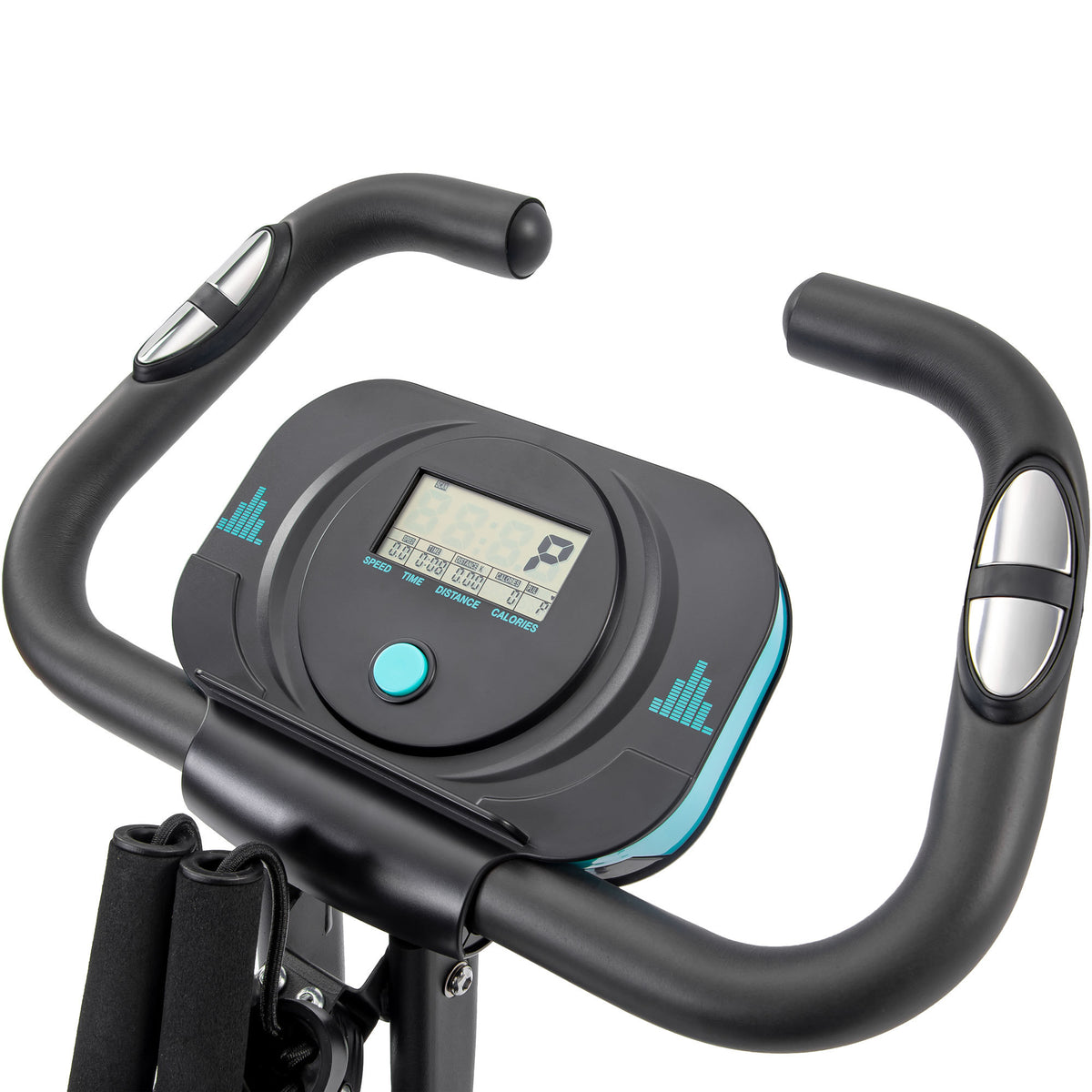 Folding Stationary Bike with 16-Level Magnetic Resistance, 300 lb Capacity detail image 35