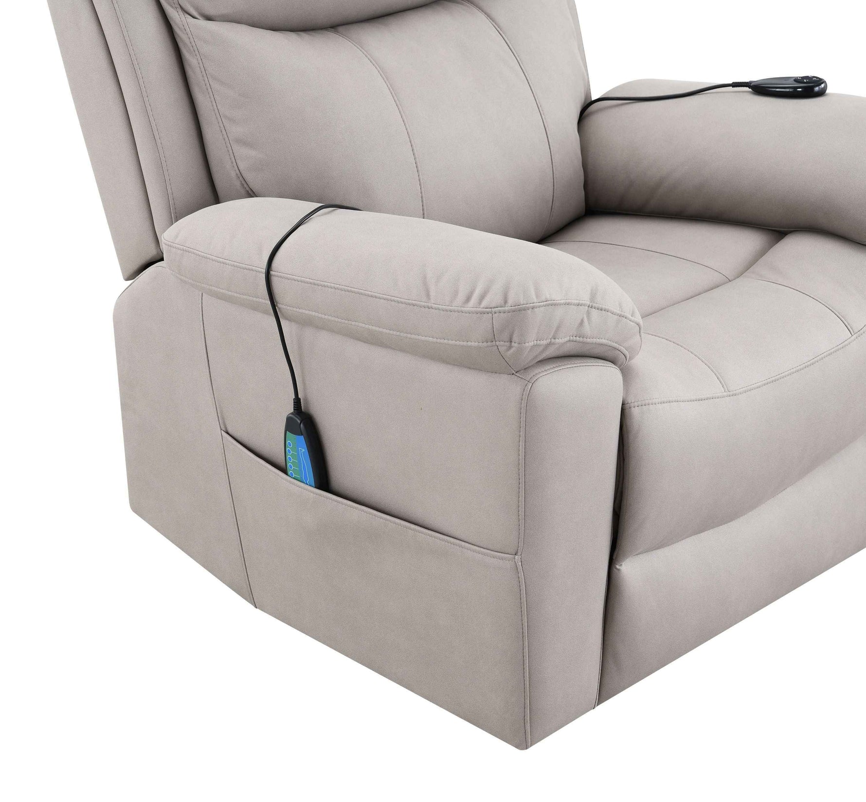 Chriki Power Recliner with Lift and Heating and Massage detail image 4