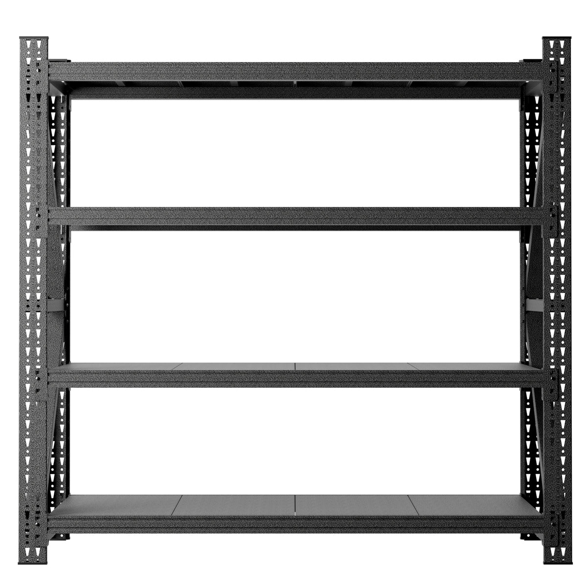 Heavy Duty Metal Adjustable Garage Shelving Unit, 4000lb Capacity Industrial Storage Rack for workshop, garage, storage, or utility use