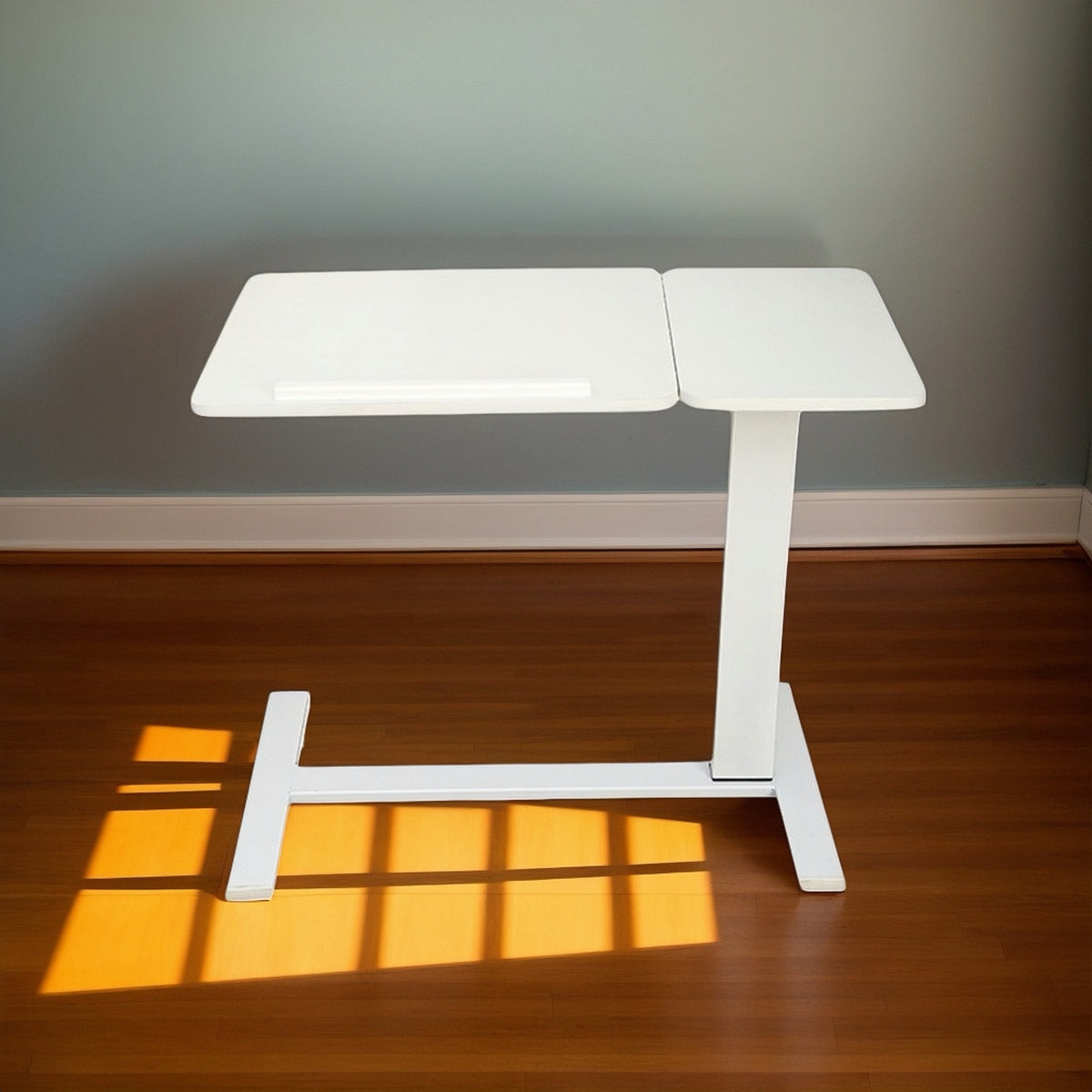 Height Adjustable Rolling Overbed Laptop Desk mobile laptop workstation