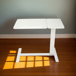 Height Adjustable Rolling Overbed Laptop Desk mobile laptop workstation