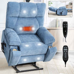 Dual-Motor Power Lift Recliner with Heat & Massage, 350 lb Capacity detail image 45