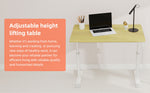 Height Adjustable Study Desk for Home Office workspace desk setup