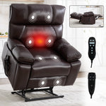 Dual-Motor Power Lift Recliner with Heat & Massage, 350 lb Capacity detail image 118