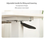 Height Adjustable Rolling Overbed Laptop Desk mobile laptop workstation