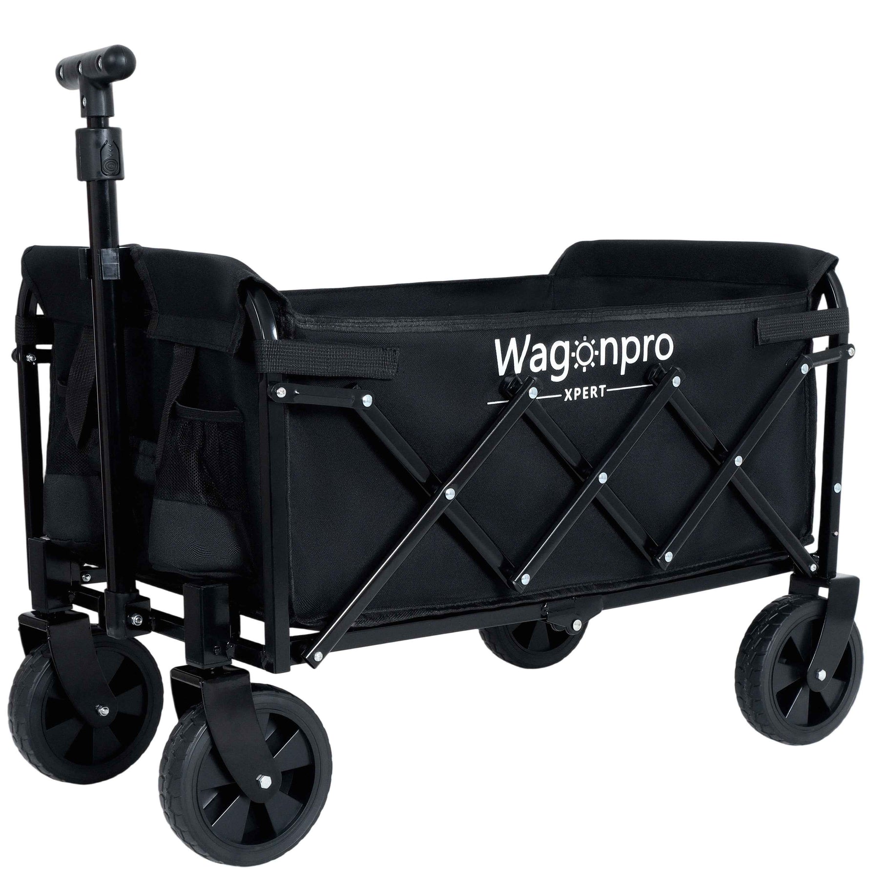 Expandable Dual-Layer Utility Wagon for workshop, garage, storage, or utility use