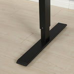 L-Shaped 59" Electric Standing Desk workspace desk setup