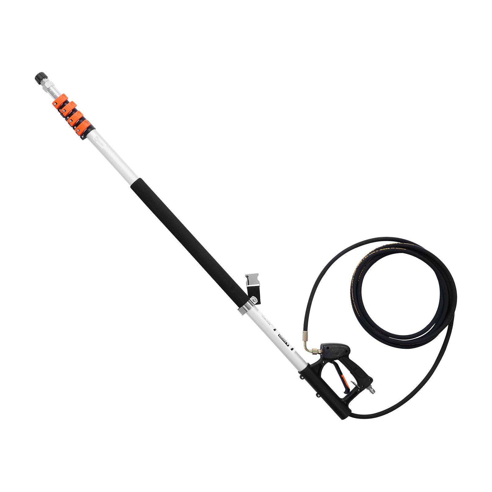 21 ft telescoping pressure washer wand with brush head and harness accessory view 3