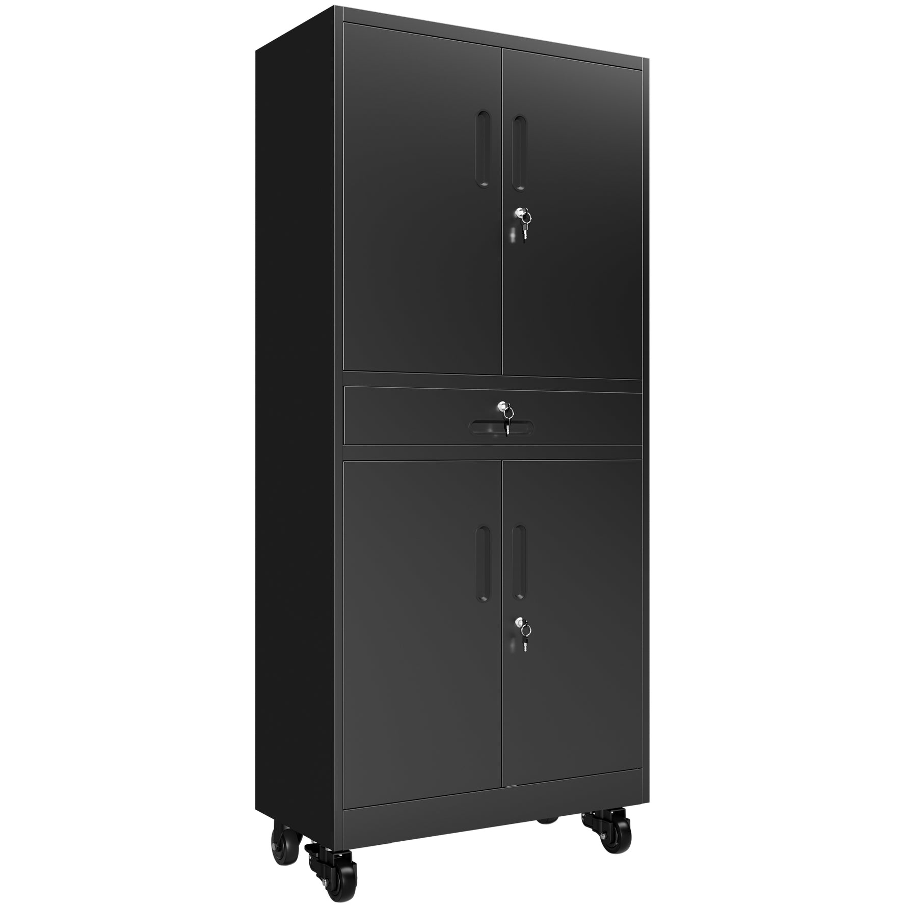 Metal Storage Cabinet with Drawer for workshop, garage, storage, or utility use