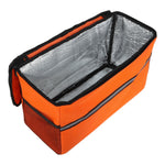 3-in-1 Folding Wagon Cart with Bench Seat & Storage for workshop, garage, storage, or utility use