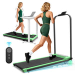 Foldable Under-Desk Walking Pad with Handlebar & Incline under-desk walking pad