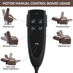 Power Chenille Lift Recliner Chair Dual Motor Infinite Position Up to 350 Pounds detail image 24