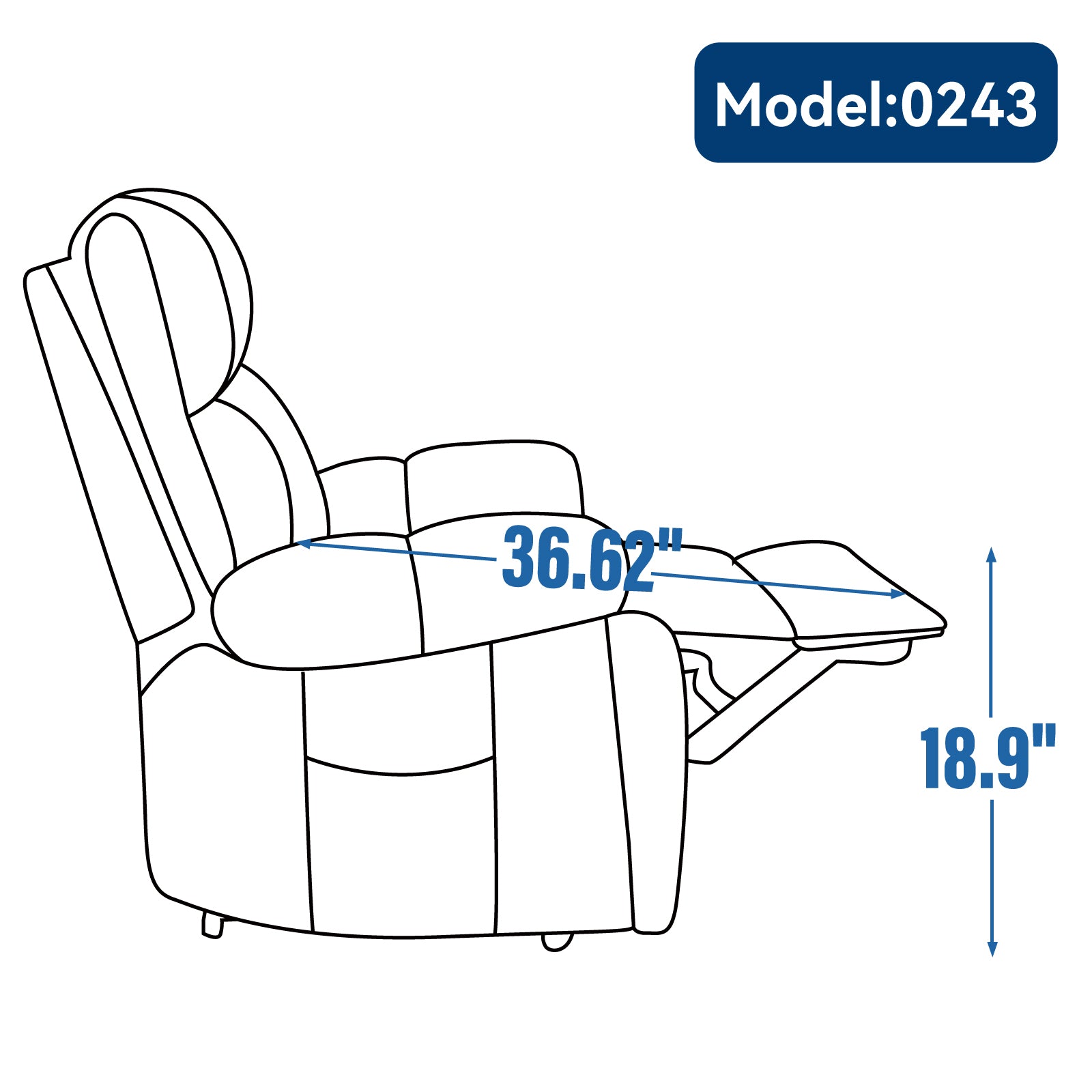 Dual-Motor Power Lift Recliner with Heat & Massage, 350 lb Capacity detail image 82