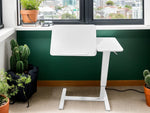 Height Adjustable Rolling Overbed Laptop Desk mobile laptop workstation