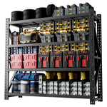 Heavy-Duty Adjustable Garage Shelving, 6000 lb Capacity for workshop, garage, storage, or utility use