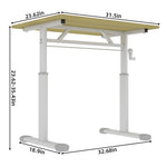 Height Adjustable Study Desk for Home Office workspace desk setup
