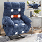 Dual-Motor Lift Recliner with Heat & Massage, 350 lb Capacity detail image 72