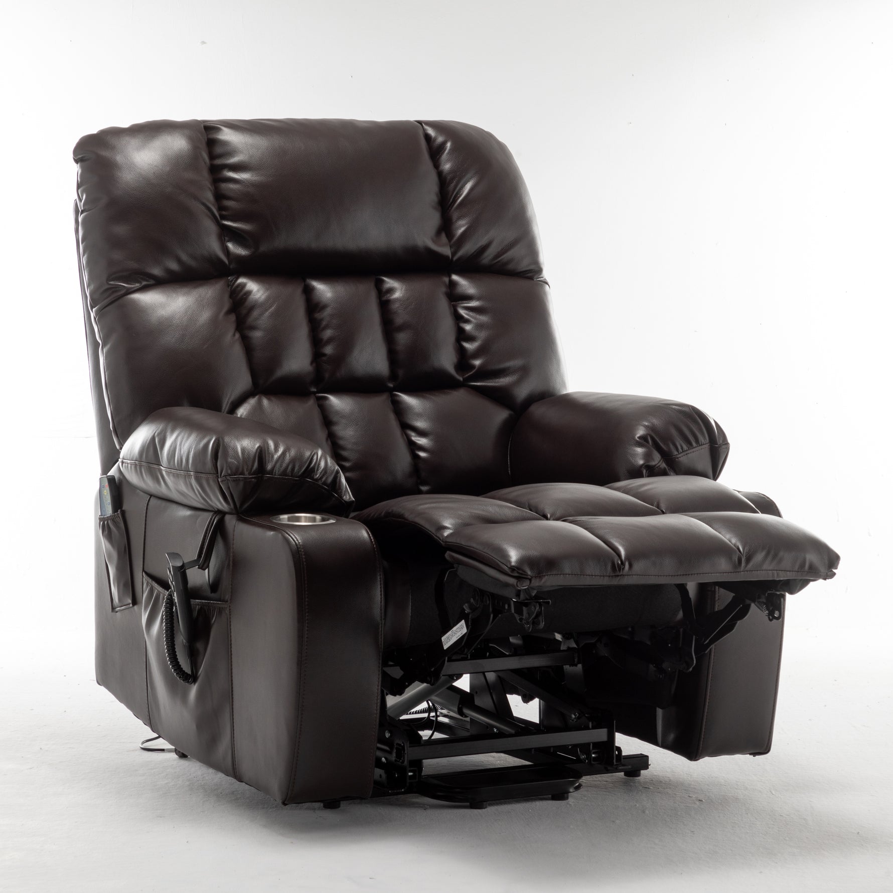 Big and Tall Power Lift Recliner with Heat and Massage detail image 39