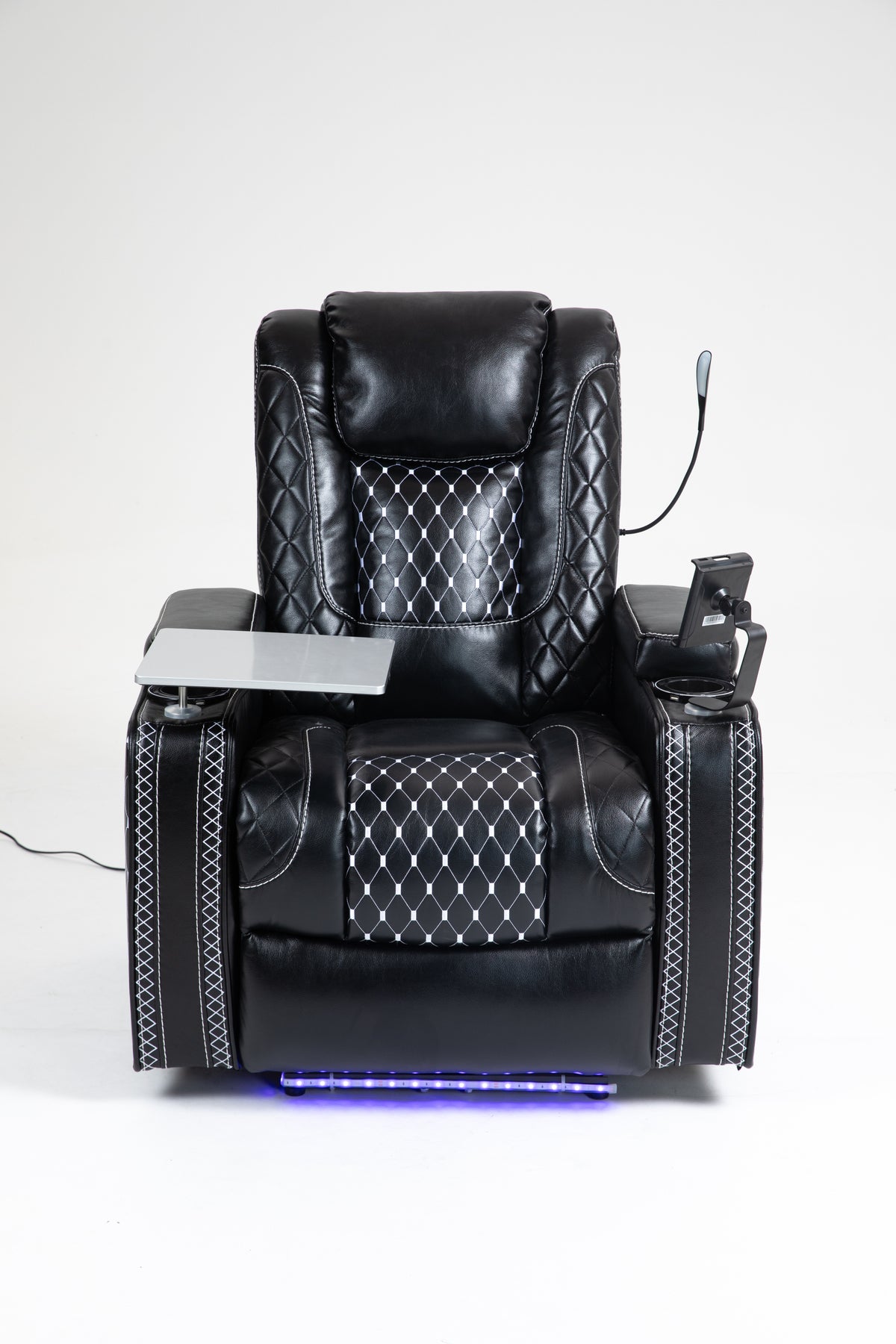 Power Zero Gravity Recliner with Storage, Cup Holder & Laptop Table detail image 10