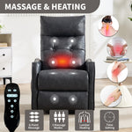 Single Motor Power Lift Recliner Chair with Massage & Heat detail image 114