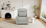 Modern PU Leather Manual Recliner Chair with 270° Swivel, Massage detail image 38