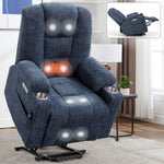 Large Dual-Motor Power Lift Heat & Massage Recliner detail image 76
