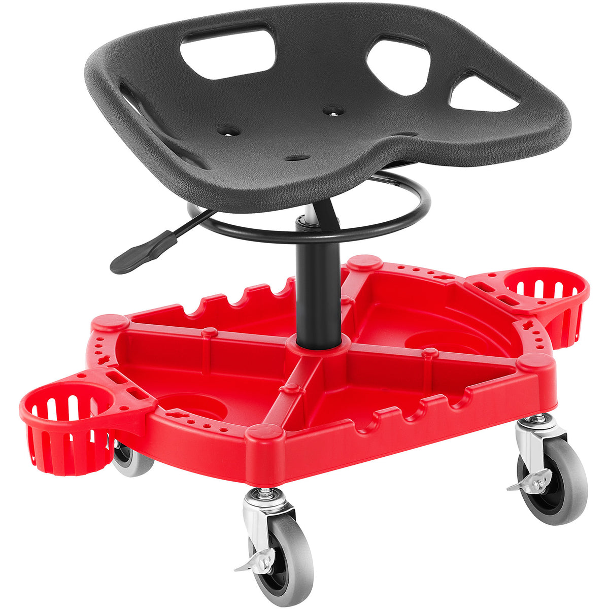 VEVOR Adjustable Rolling Garage Stool, 18–23 in. product image