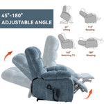 Dual-Motor Lift Recliner with Heat & Massage, 350 lb Capacity detail image 25