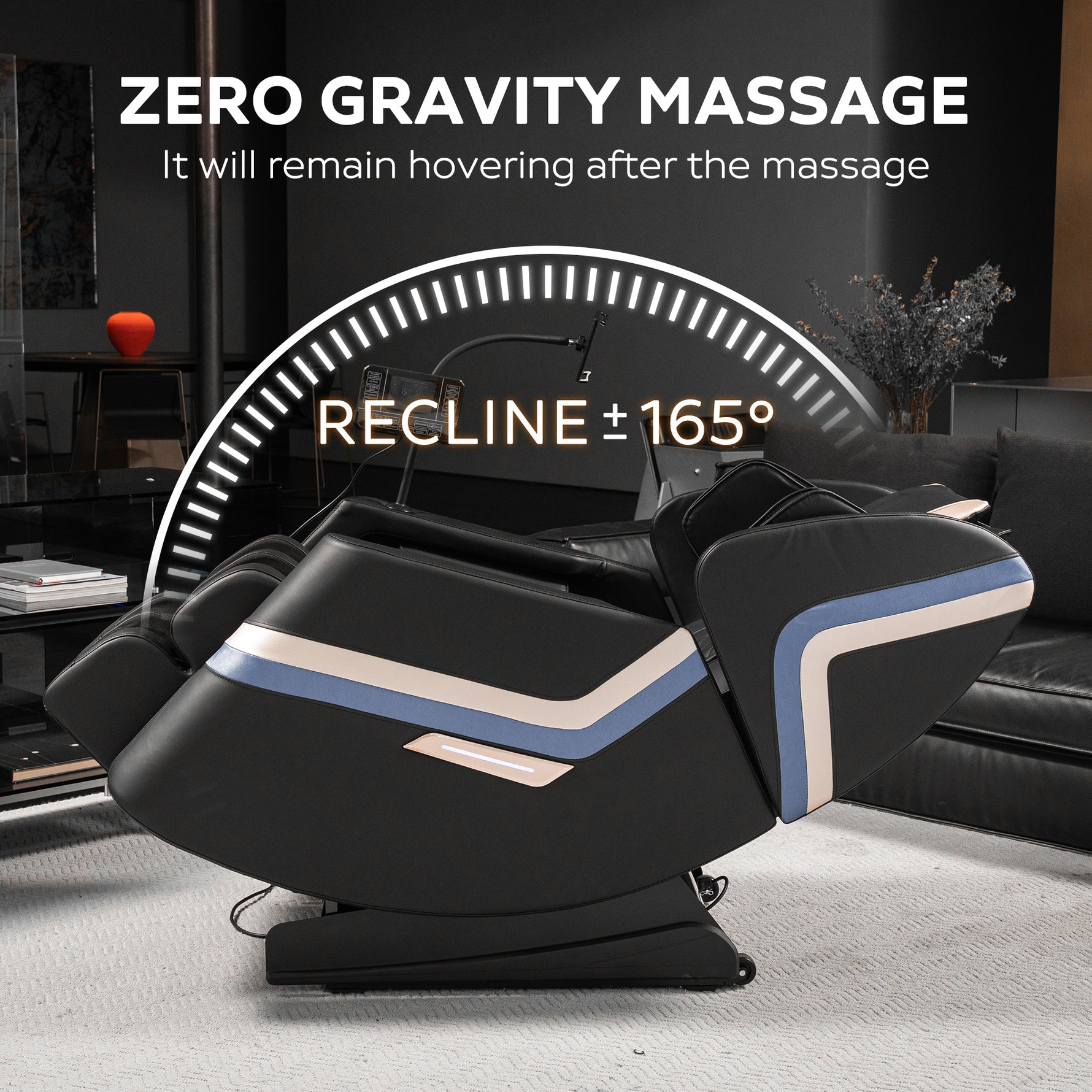 Zero Gravity Massage Recliner with Full-Body Air Pressure detail image 20