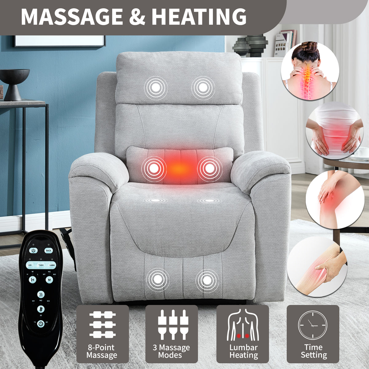 Dual-Motor Leather-Air Power Lift Recliner detail image 138