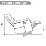 Single Motor Power Lift Recliner Chair with Massage & Heat detail image 52