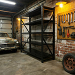 5-Tier Adjustable Metal Garage Shelving Unit for workshop, garage, storage, or utility use