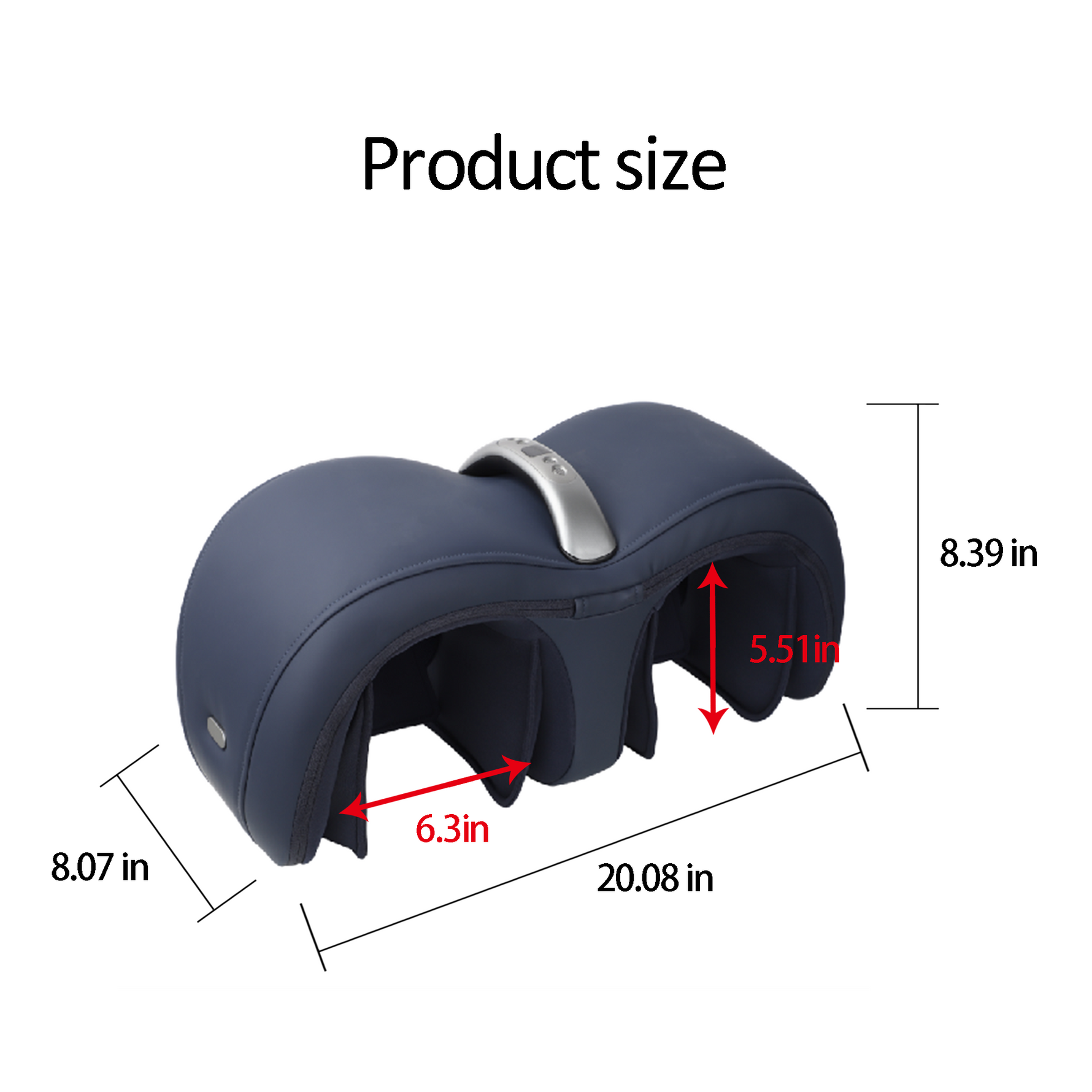 Air Pressure Knee Massager, Dark Blue detail image 9