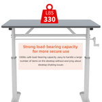 Height Adjustable Study Desk for Home Office workspace desk setup