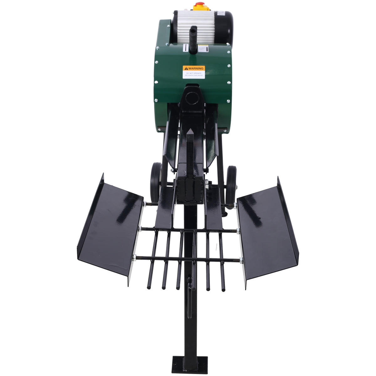 12-Ton Portable Electric Horizontal Log Splitter for workshop, garage, storage, or utility use