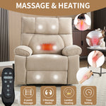 Dual-Motor Power Lift Recliner with Heat & Massage, 350 lb Capacity detail image 7