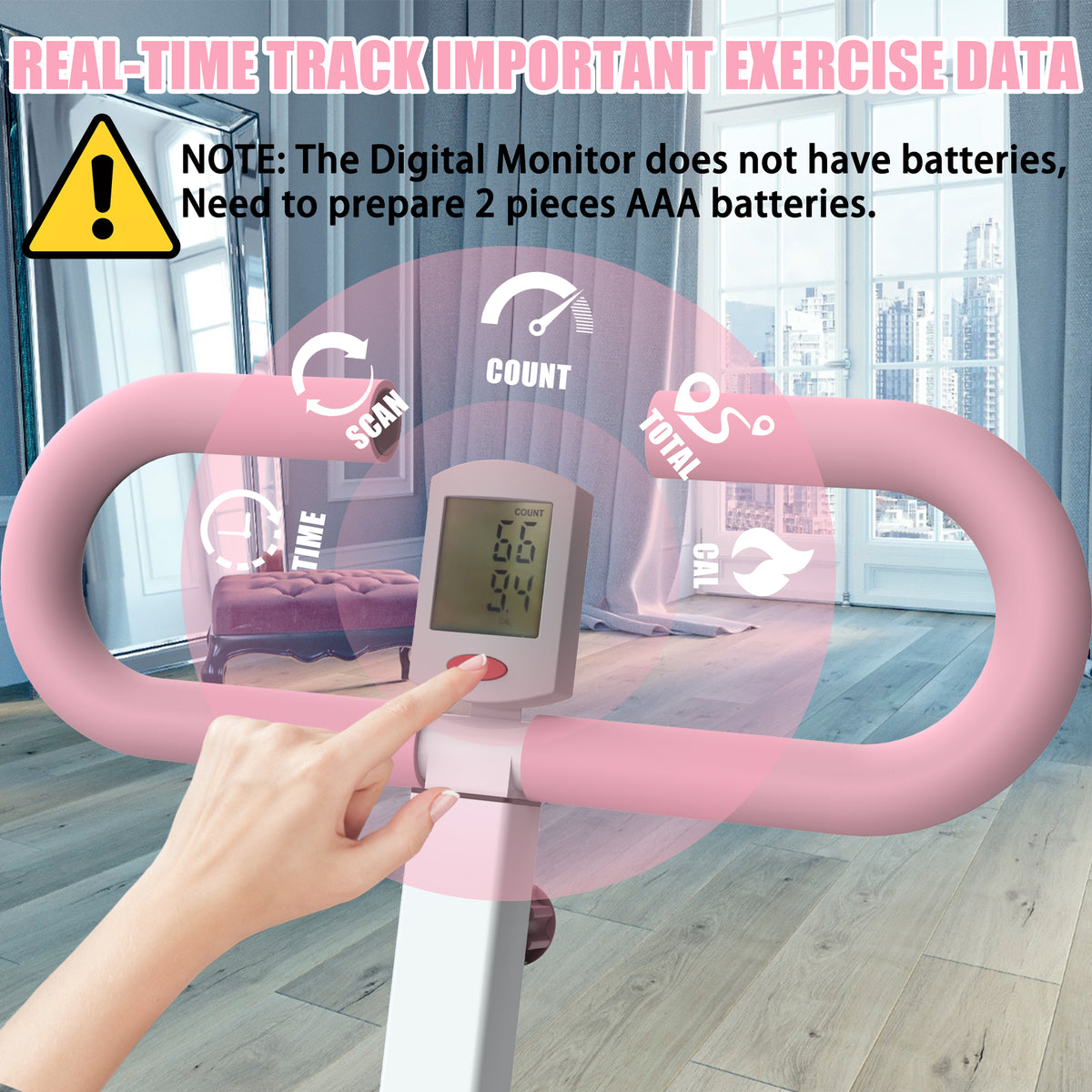 Foldable Assisted Squat Trainer with Resistance Bands detail image 4
