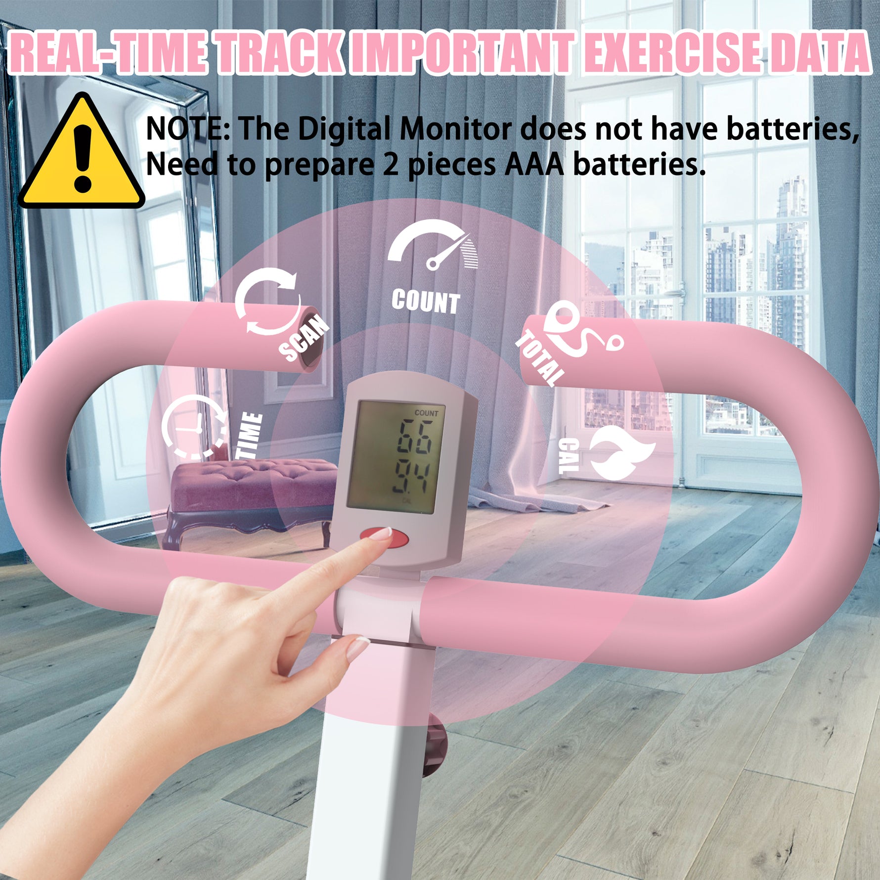 Foldable Assisted Squat Trainer with Resistance Bands detail image 4