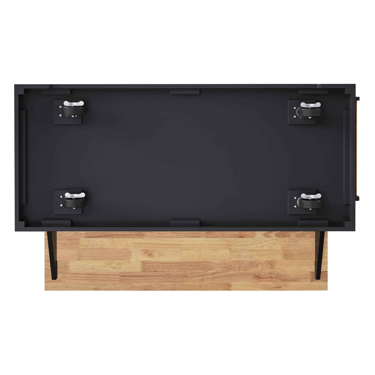 54 in. Rolling Kitchen Island with Drop Leaf & Storage product view 51